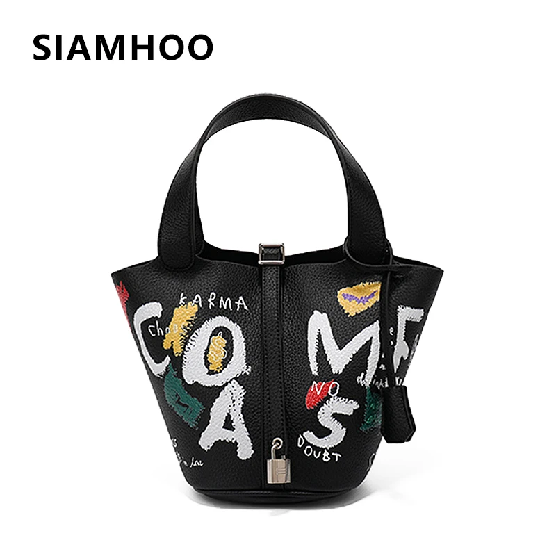 Женская кожаная сумка SIAMHOO, вместительная сумка-мешок для каракули, Повседневная Большая Сумка-тоут, модная женская сумка от известного бре...
Женская кожаная сумка SIAMHOO, вместительная сумка-мешок для каракули, Повседневная Большая Сумка-тоут, модная женская сумка от известного бре...