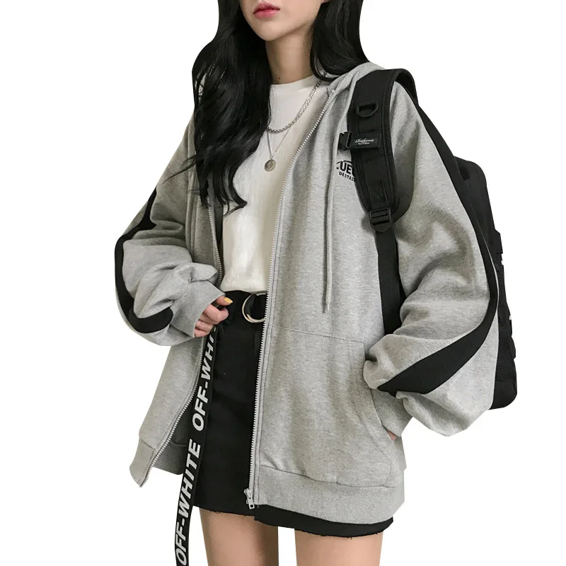 2021 junior high school students hoodies Korean loose hundred cardigans sweatshirt women hoodies oversized girls cotton coat
2021 junior high school students hoodies Korean loose hundred cardigans sweatshirt women hoodies oversized girls cotton coat