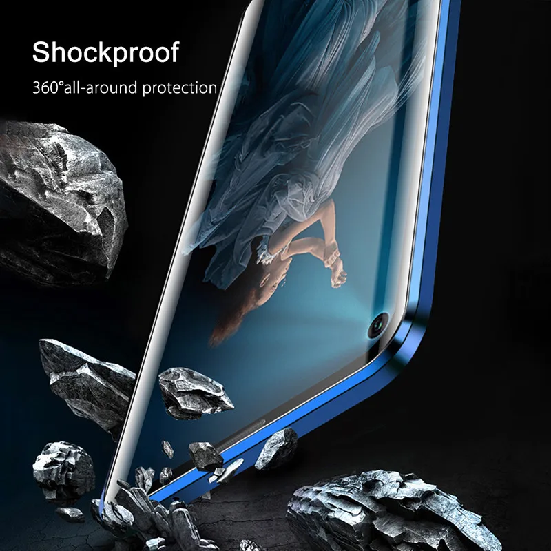 Double Sided Tempered Glass Magnet for Samsung S20 S21 Ultra S8 S9 S10 PlusA71 A51 Note9 10 20 Ult 360Full Protection Flip Cover
Double Sided Tempered Glass Magnet for Samsung S20 S21 Ultra S8 S9 S10 PlusA71 A51 Note9 10 20 Ult 360Full Protection Flip Cover