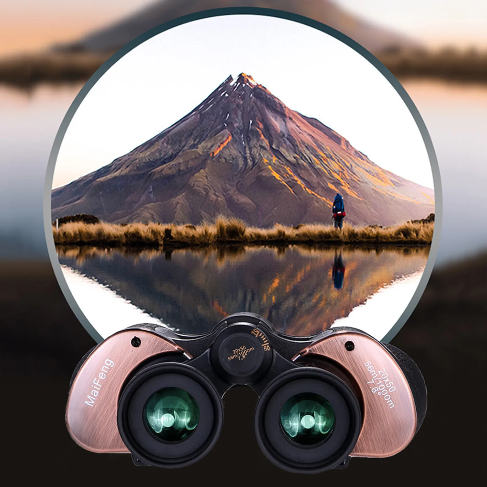 

Low Hunting Powerful Vision High Night For Light Clarity Telescope Monocular 40# Outdoor Zoom Binoculars Scope Optical Glass Bin