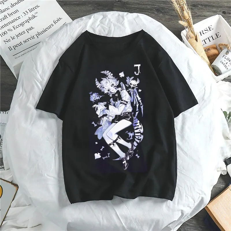 2021 New Fashion T-Shirts Anime Cute Girls Print Streetwear Men Women Black Cool T Shirt 100% Cotton Harajuku Tees Tops Clothing
2021 New Fashion T-Shirts Anime Cute Girls Print Streetwear Men Women Black Cool T Shirt 100% Cotton Harajuku Tees Tops Clothing