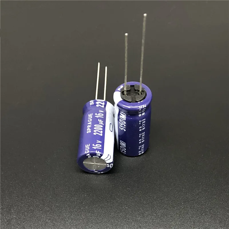 2Pcs/20Pcs 2200uF 16V SPRAGUE 515D Series 13x25mm 16V2200uF High quality Audio Capacitor Aluminum Electrolytic Capacitor
2Pcs/20Pcs 2200uF 16V SPRAGUE 515D Series 13x25mm 16V2200uF High quality Audio Capacitor Aluminum Electrolytic Capacitor