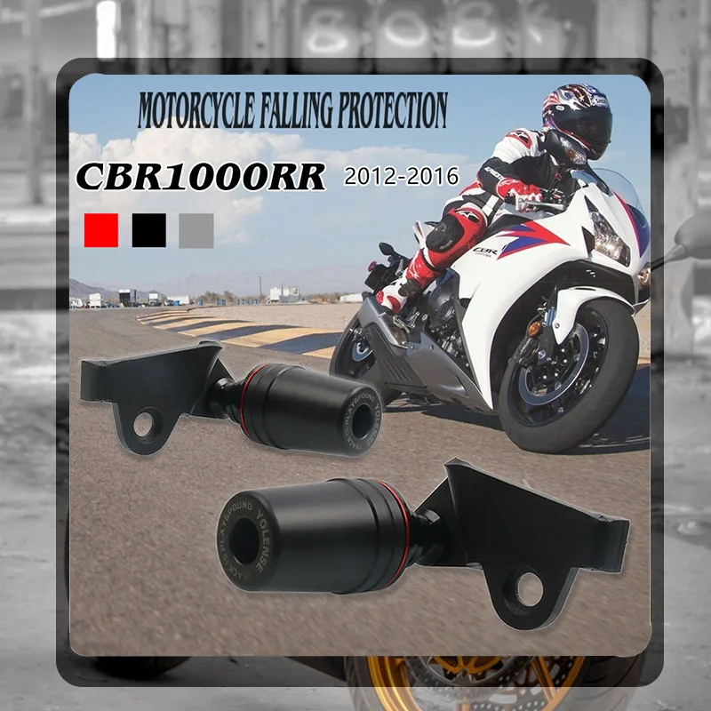 For HONDA CBR1000RR CBR1000 RR 2012-2016 Motorcycle CNC Falling Protection Frame Slider Fairing Guard Anti Crash Pad Protector
For HONDA CBR1000RR CBR1000 RR 2012-2016 Motorcycle CNC Falling Protection Frame Slider Fairing Guard Anti Crash Pad Protector