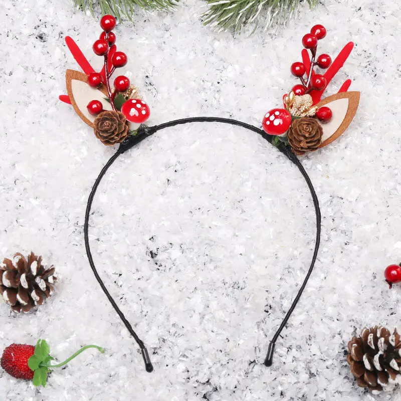 2PCS Christmas Hair Accessories Headband New Year Decor 2021 for Baby Girls Women on the Head Rim Gift Dear Horns Antler Elf Ear
2PCS Christmas Hair Accessories Headband New Year Decor 2021 for Baby Girls Women on the Head Rim Gift Dear Horns Antler Elf Ear