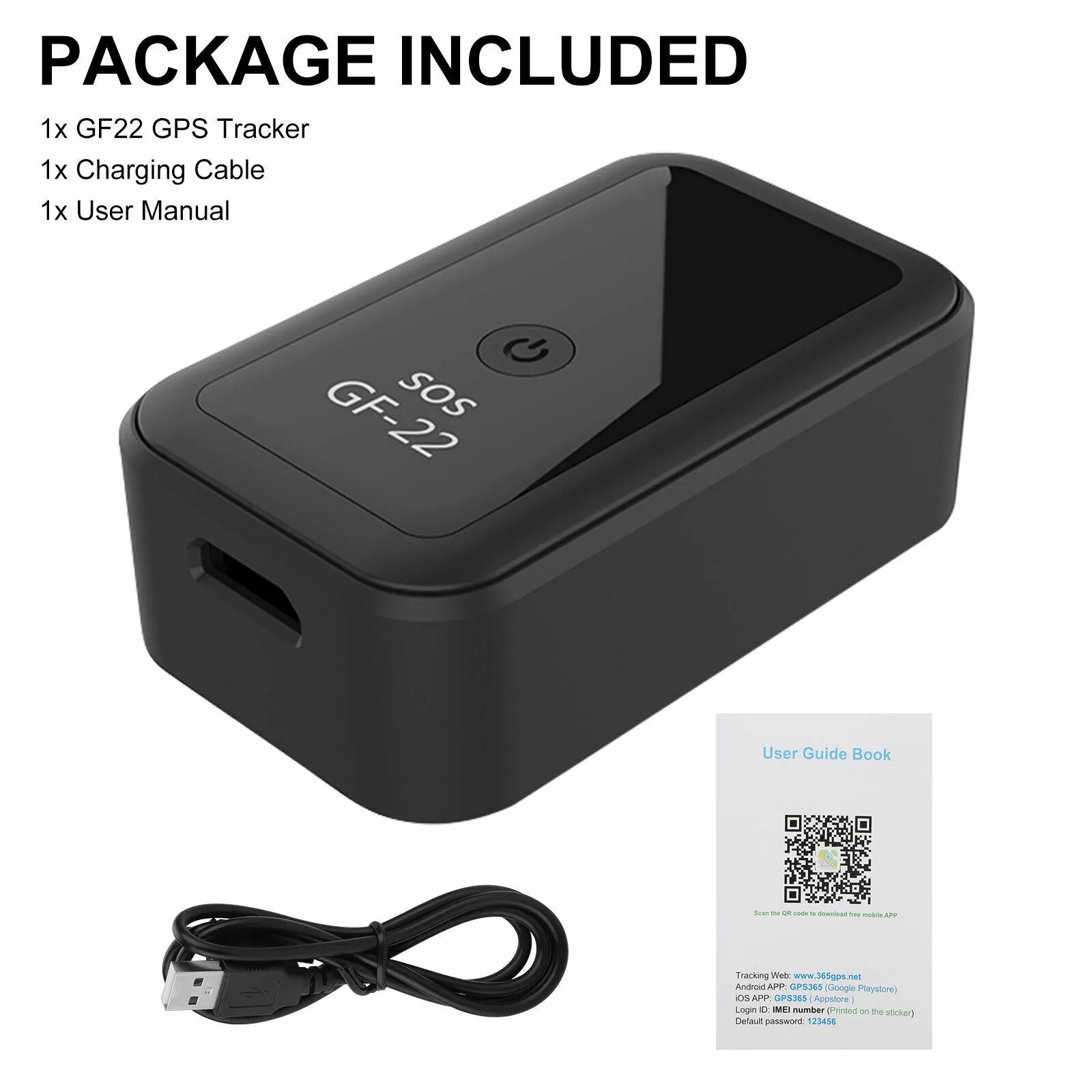 GF22 Car GPS Tracker Strong Magnetic Small Location Device Fits Truck Record Automotive Goods Car Accessories
GF22 Car GPS Tracker Strong Magnetic Small Location Device Fits Truck Record Automotive Goods Car Accessories