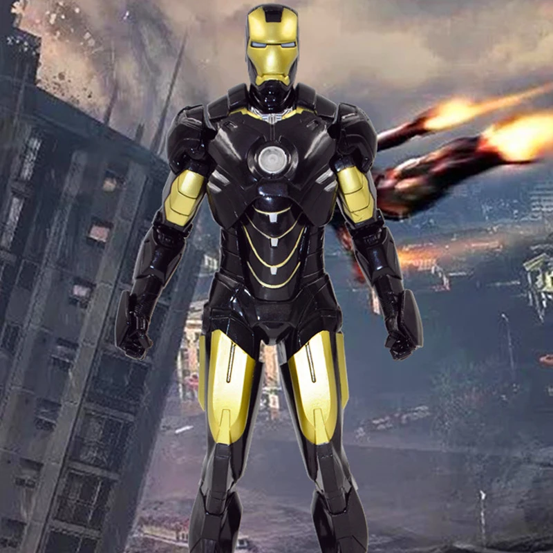 Disney Marvel Iron Man Mk46 Avengers Action Figure LED Light Superhero Statue Figurine Collectible Model Christmas Gift Kids
Disney Marvel Iron Man Mk46 Avengers Action Figure LED Light Superhero Statue Figurine Collectible Model Christmas Gift Kids