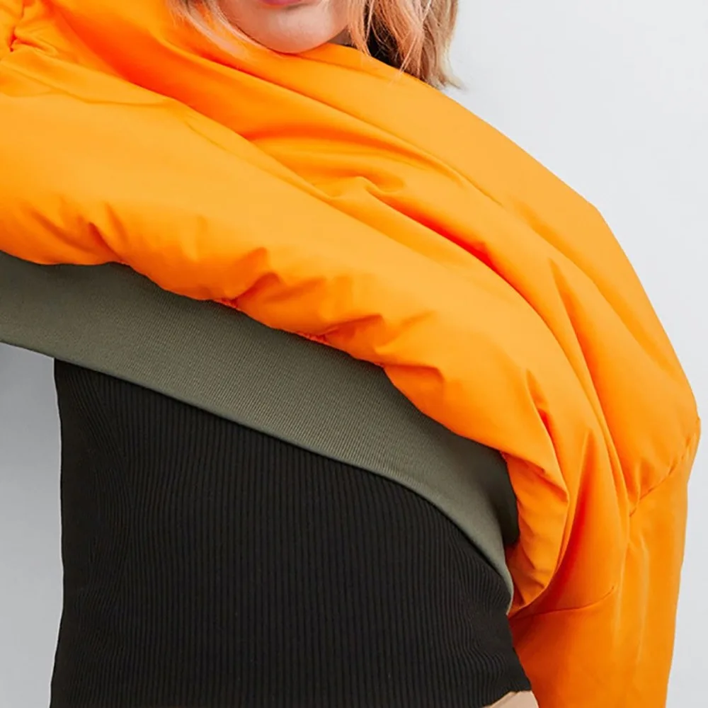 Women Winter Jacket Harajuku Olive Waterproof Bomber Jacket Basic Windbreaker Warm Female Aviator Jacket Ropa Mujer Invierno
Women Winter Jacket Harajuku Olive Waterproof Bomber Jacket Basic Windbreaker Warm Female Aviator Jacket Ropa Mujer Invierno