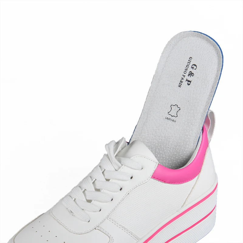 Leather insole Women Shoes Spring Sneakers Brand Design High Platform Fashion Woman New Casual Style
Leather insole Women Shoes Spring Sneakers Brand Design High Platform Fashion Woman New Casual Style