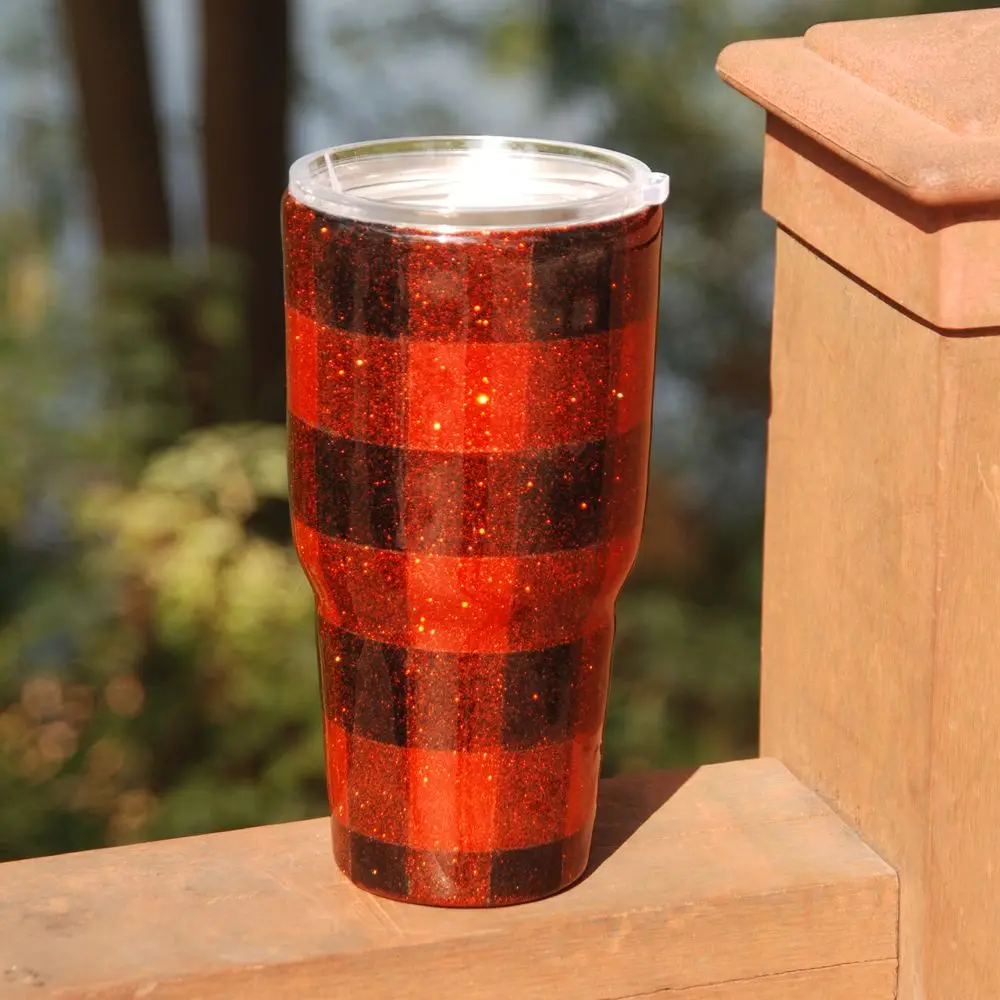 30 oz Buffalo Plaid Epoxy Tumbler Glitter Stainless Steel Handmade Gift For Water DOM1131172
30 oz Buffalo Plaid Epoxy Tumbler Glitter Stainless Steel Handmade Gift For Water DOM1131172
