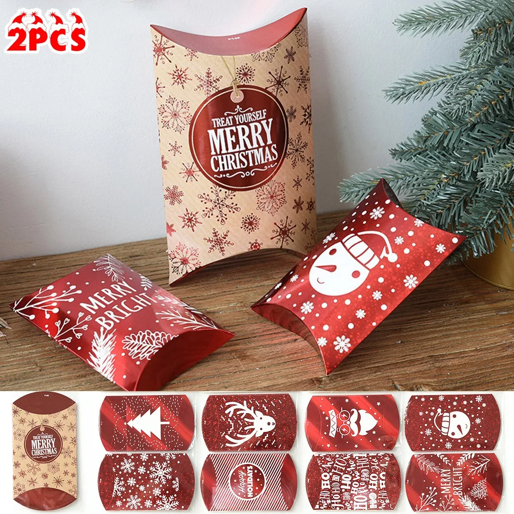 2 Set/8pcs Christmas Candy Boxes Favour Gift Box For Xmas Party Supplies 9.5 X 9.5 X 12.5cm Christmas Gift Wrapping Supplies
2 Set/8pcs Christmas Candy Boxes Favour Gift Box For Xmas Party Supplies 9.5 X 9.5 X 12.5cm Christmas Gift Wrapping Supplies