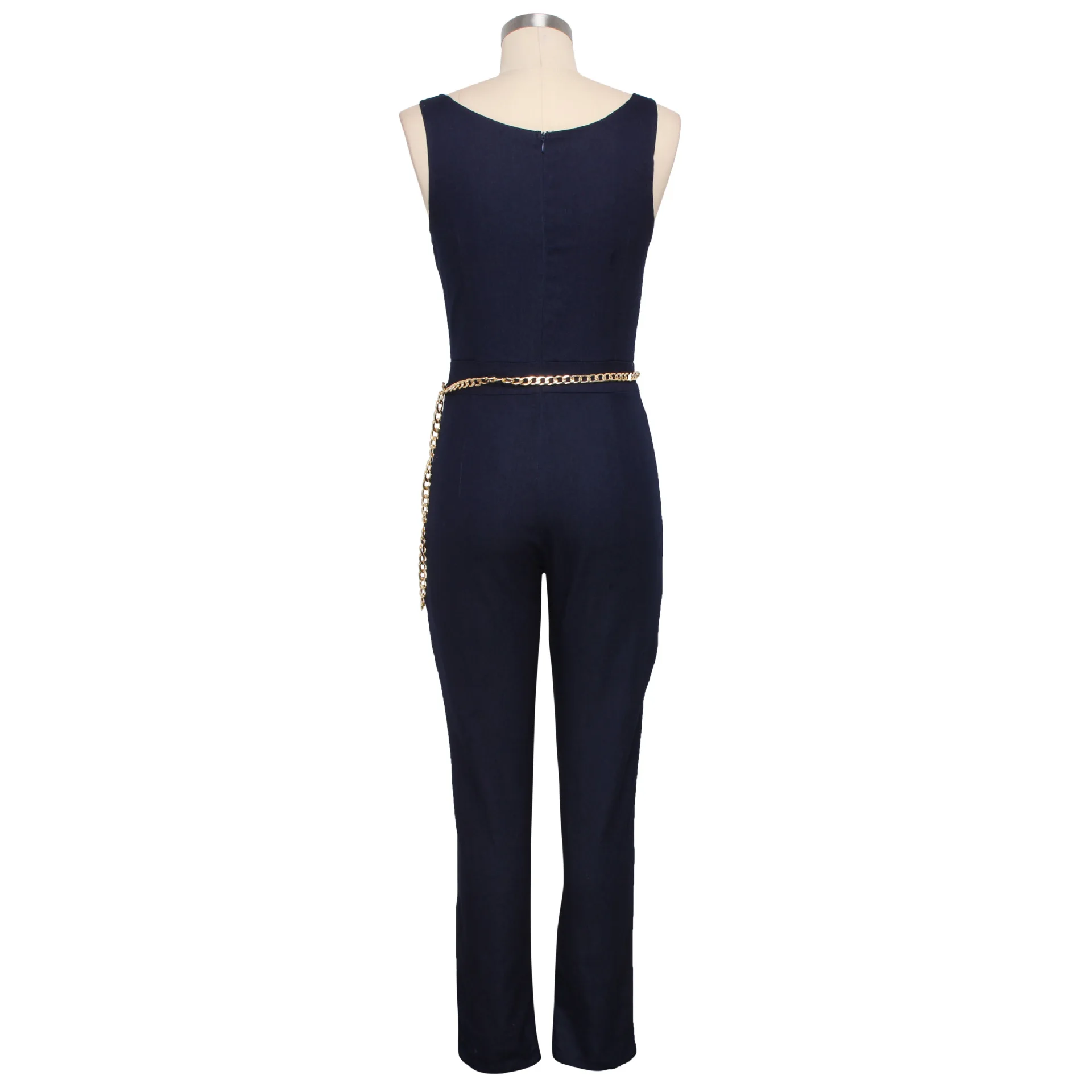 Wholesale High Street Sexy Women Square Collar Sleeveless Slim Pencil Jumpsuit Summer Casual Lady Rompers Catsuit Overalls
Wholesale High Street Sexy Women Square Collar Sleeveless Slim Pencil Jumpsuit Summer Casual Lady Rompers Catsuit Overalls