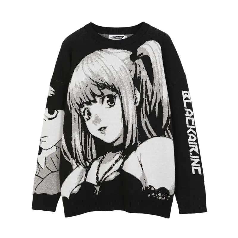 Свитер Мужской трикотажный в стиле Харадзюку, мультяшный свитер в японском ретро стиле, в стиле хип-хоп, хлопковый, в винтажном стиле для дев...
Свитер Мужской трикотажный в стиле Харадзюку, мультяшный свитер в японском ретро стиле, в стиле хип-хоп, хлопковый, в винтажном стиле для дев...
