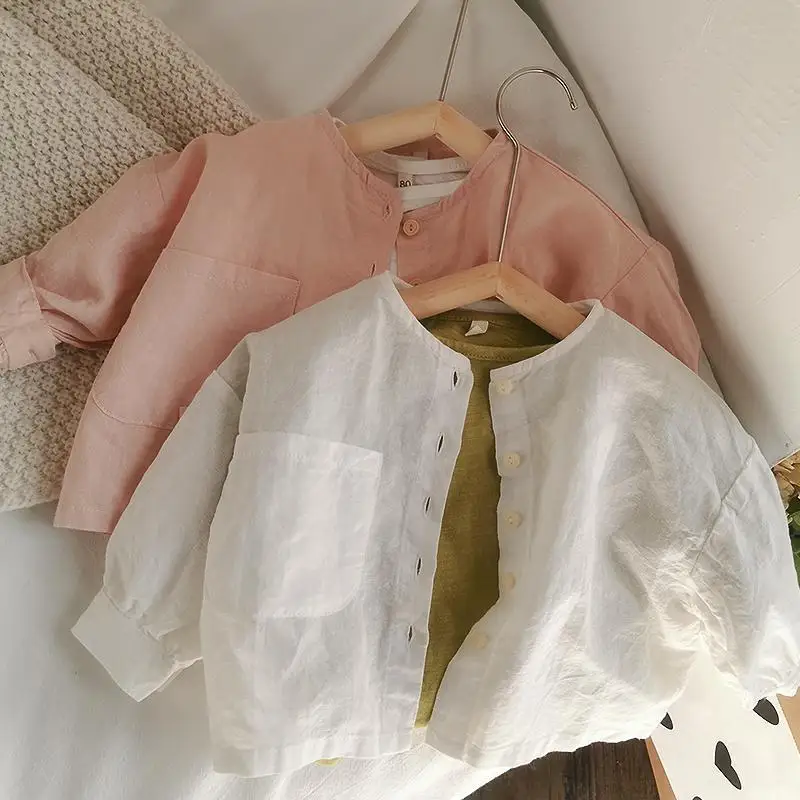 Children's Coat 2021 Summer New Pure Color Simple Casual Top Boys and Girls' Small Fresh Loose Sunscreen Cardigan
Children's Coat 2021 Summer New Pure Color Simple Casual Top Boys and Girls' Small Fresh Loose Sunscreen Cardigan