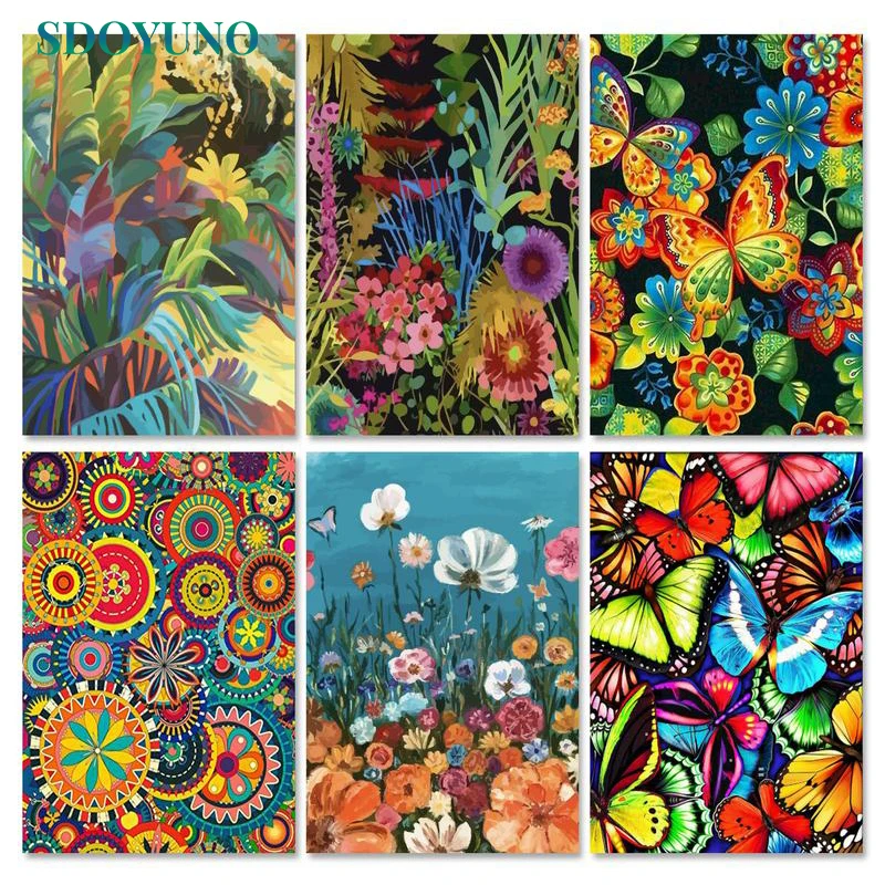 SDOYUNO 40x50cm Oil Paint By Numbers Scenery DIY Set of Acrylic Paint For Painting By Numbers On Canvas Landscape Home Decor
SDOYUNO 40x50cm Oil Paint By Numbers Scenery DIY Set of Acrylic Paint For Painting By Numbers On Canvas Landscape Home Decor