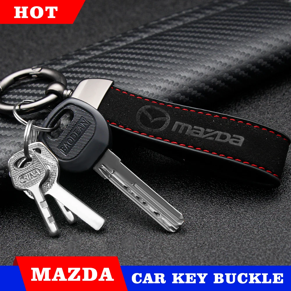 2Pcs Car Suede Leather Cord Leather Keychain Fashion New Car Interior Key Ring For Mazda 3 Cx5 6 Car Accessories Auto Interior
2Pcs Car Suede Leather Cord Leather Keychain Fashion New Car Interior Key Ring For Mazda 3 Cx5 6 Car Accessories Auto Interior