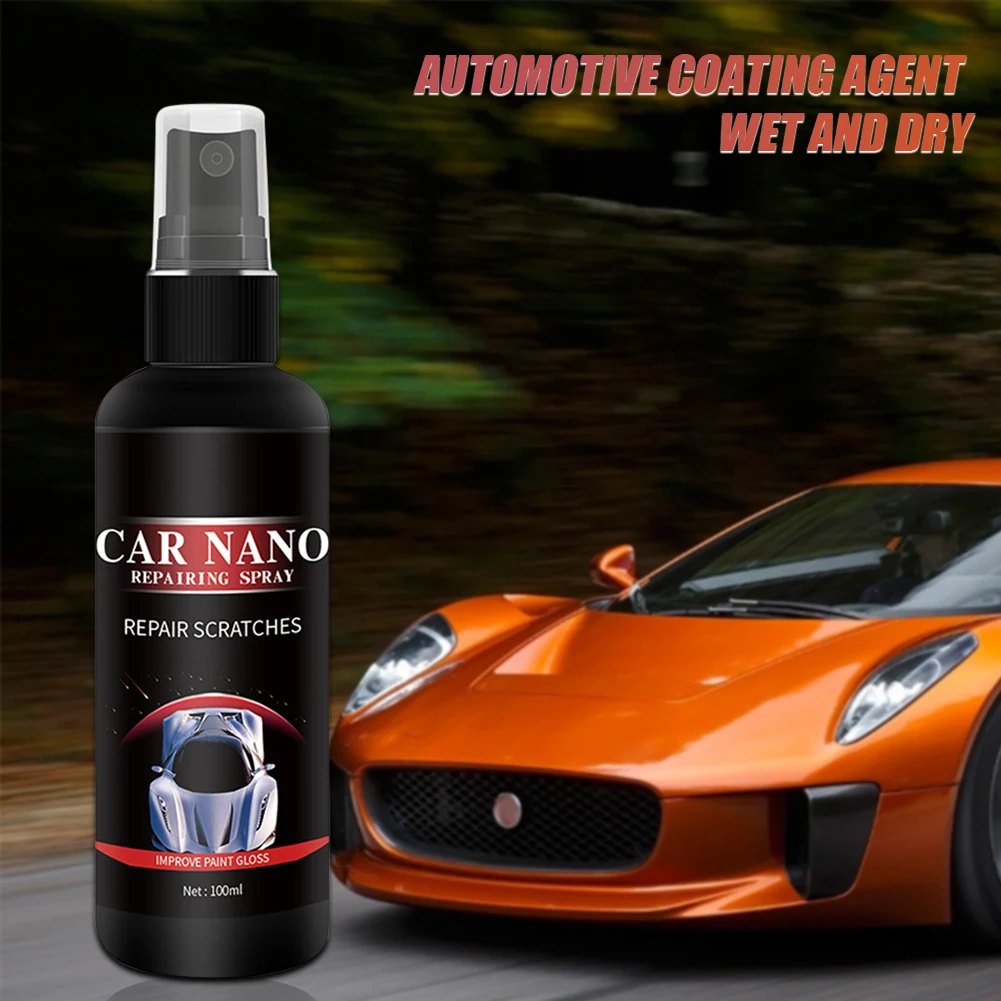 50/100ML Car Coating Liquid Car Polish Spray Sealant Top Coat Quick Nano-Coating Paint Anti-Aging Waterproof Protective Spray
50/100ML Car Coating Liquid Car Polish Spray Sealant Top Coat Quick Nano-Coating Paint Anti-Aging Waterproof Protective Spray