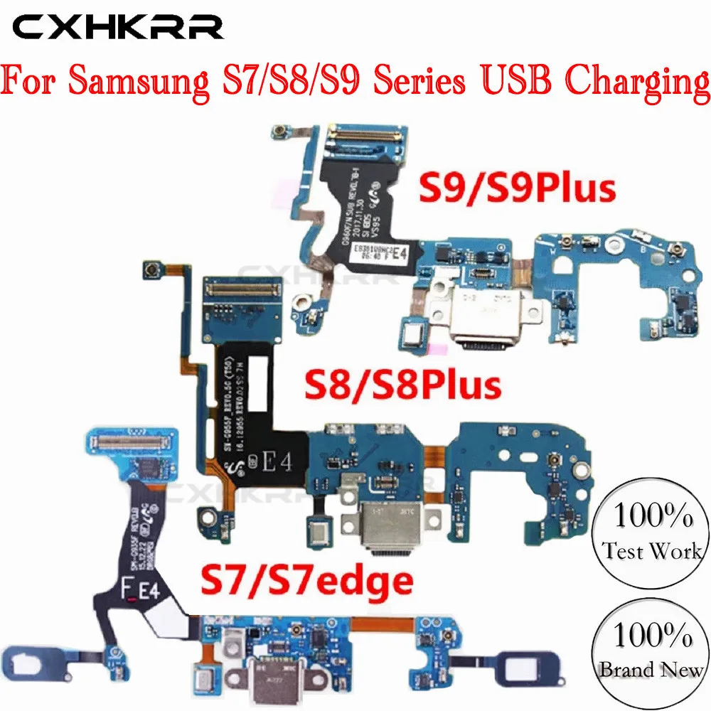 Зарядный порт USB док-станция для Samsung Galaxy S6 S7 edge S8 S9 plus G955F G950F G935F G930F G925 | Мобильные