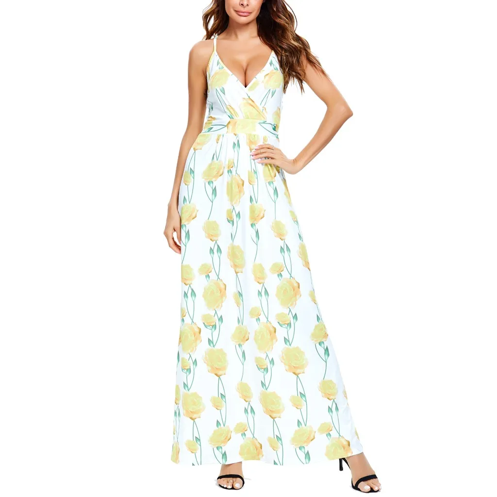 Maternity Bohemian Dresses V-Neck Floral Summer Sling Sleeveless Tie-Dye Printed Beach Long Dress Clothes for Pregnant Women
Maternity Bohemian Dresses V-Neck Floral Summer Sling Sleeveless Tie-Dye Printed Beach Long Dress Clothes for Pregnant Women