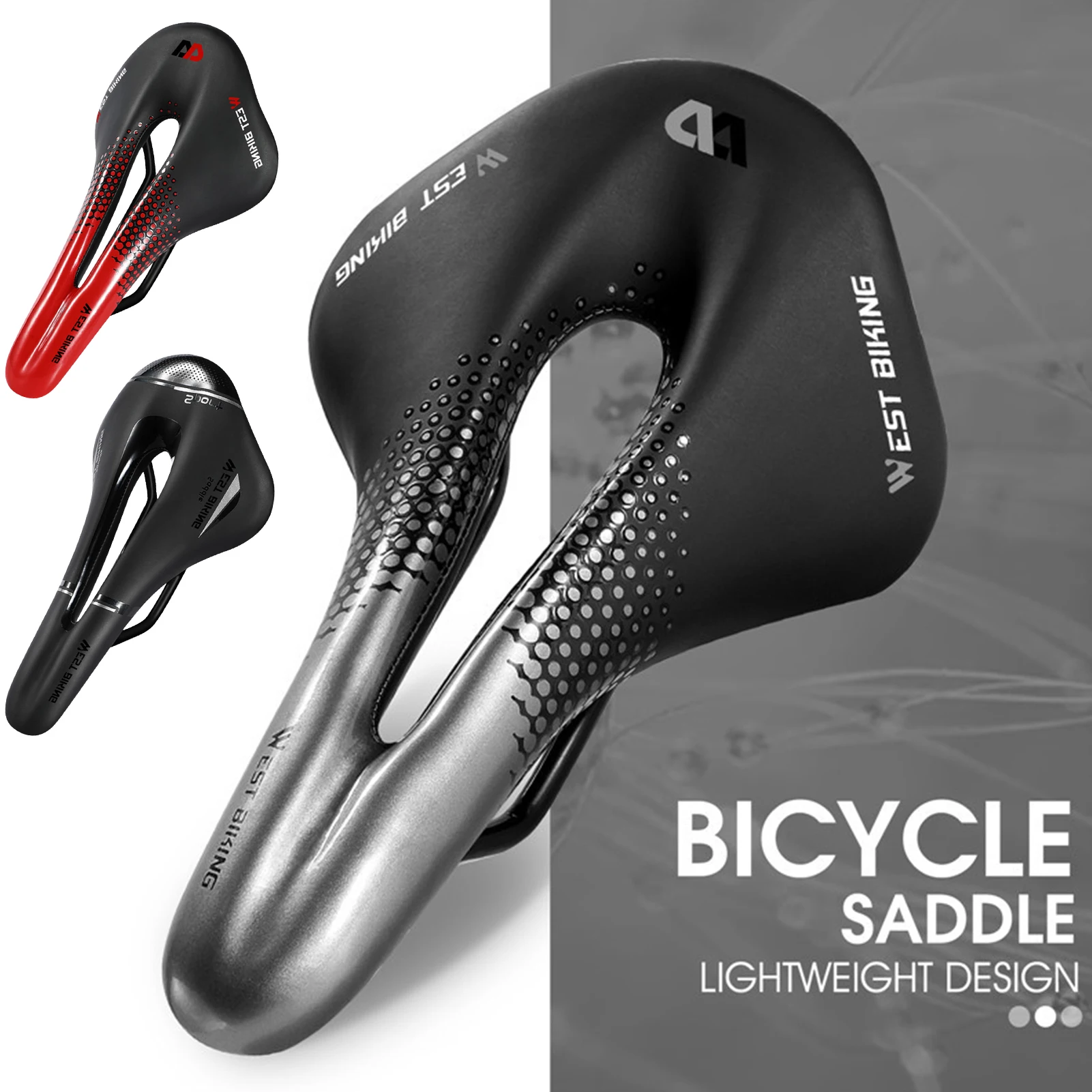 Ultralight Bicycle Saddle Racing Seat Wave Road Bicycle Saddle For Men Soft Comfortable MTB Bike Seat Bicycle Accessories
Ultralight Bicycle Saddle Racing Seat Wave Road Bicycle Saddle For Men Soft Comfortable MTB Bike Seat Bicycle Accessories