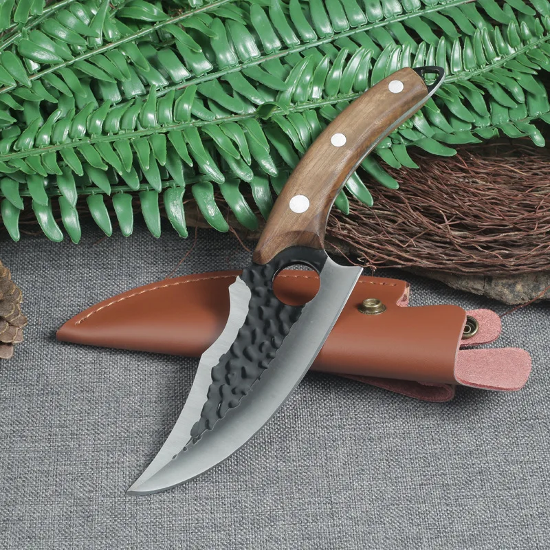 5CR15 stainless steel chef knife with scabbard butchering bone-picking knife vegetable slicer kitchen accessories
5CR15 stainless steel chef knife with scabbard butchering bone-picking knife vegetable slicer kitchen accessories