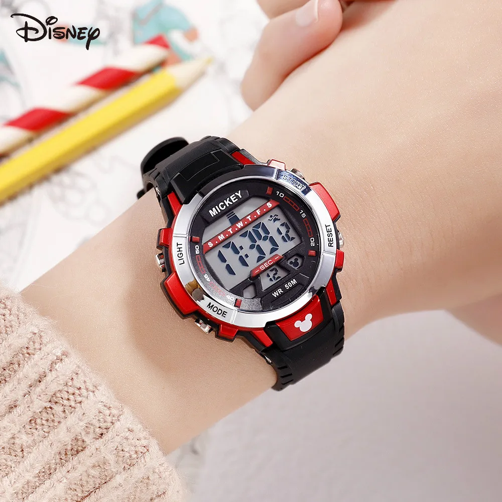 Disney children's watch waterproof luminous multi-functional electronic watch sports boys and girls students watch
Disney children's watch waterproof luminous multi-functional electronic watch sports boys and girls students watch
