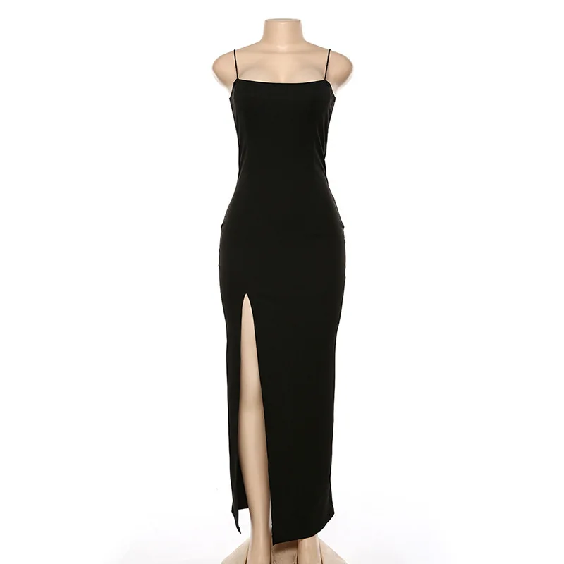 Sexy Women's Maxi Dresses Strap Backless Split Long Dress Fall Elegant Ladies Party Club Dresses robe vestido clothes vintage bf
Sexy Women's Maxi Dresses Strap Backless Split Long Dress Fall Elegant Ladies Party Club Dresses robe vestido clothes vintage bf