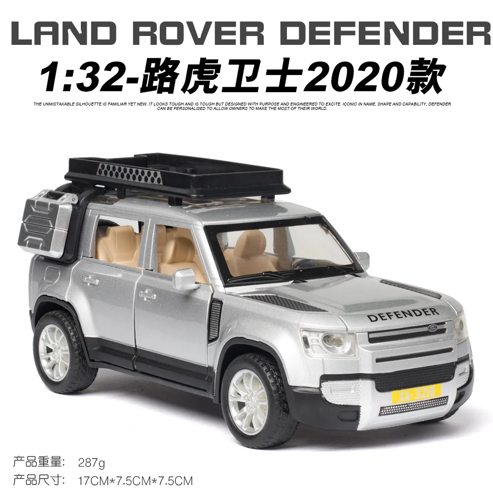 Bisney High-simulation 1:32 Land Rovers Guard SUV Alloy Off Road Vehicle Model Metal Kids Toys Bar Bookshelf Favorites Ornaments
Bisney High-simulation 1:32 Land Rovers Guard SUV Alloy Off Road Vehicle Model Metal Kids Toys Bar Bookshelf Favorites Ornaments