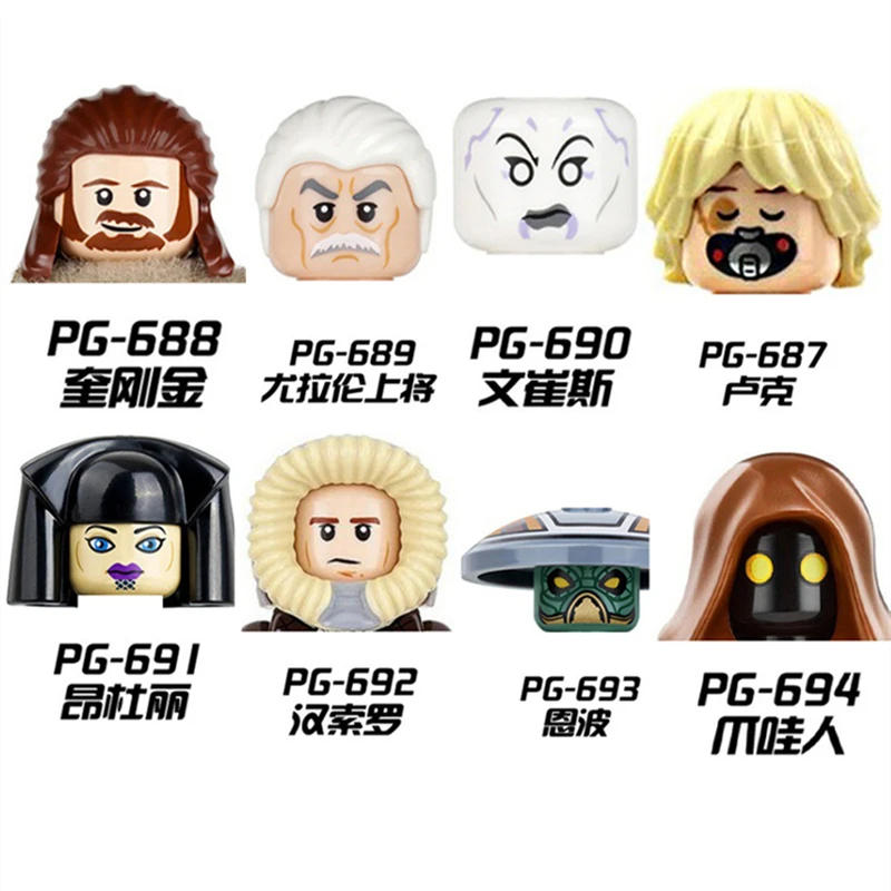 Minifigures Stalker Star Wars Movie Blocks Building Bricks Luke Qui-Gon Jinn Action Figures Sets Toys for Boys Classic Tv Home
Minifigures Stalker Star Wars Movie Blocks Building Bricks Luke Qui-Gon Jinn Action Figures Sets Toys for Boys Classic Tv Home