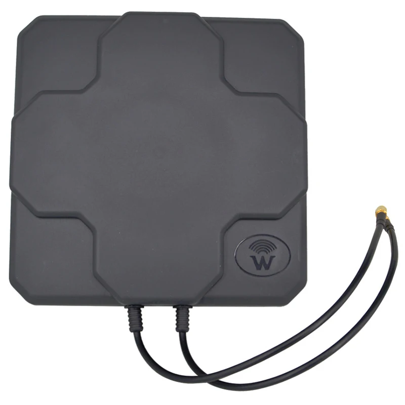 2X22DBi Outdoor 4G LTE MIMO Antenna Dual Polarization Panel Directional External Antenna for SMA Male 20cm Cable
2X22DBi Outdoor 4G LTE MIMO Antenna Dual Polarization Panel Directional External Antenna for SMA Male 20cm Cable