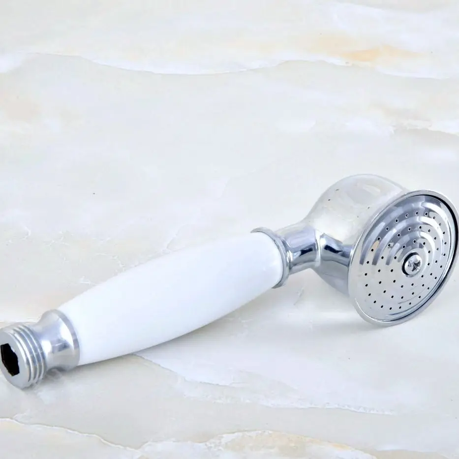 Chrome Brass Bathroom Faucet Replacement Accessories Handheld Shower Head Telephone Style for Bath Faucet Spray
Chrome Brass Bathroom Faucet Replacement Accessories Handheld Shower Head Telephone Style for Bath Faucet Spray