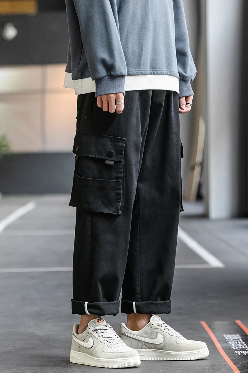 2020 Spring And Autumn New Men's Ins Tide Brand Solid Color Overalls Fashion Casual Straight Leg Pants Black / Green M-4XL
2020 Spring And Autumn New Men's Ins Tide Brand Solid Color Overalls Fashion Casual Straight Leg Pants Black / Green M-4XL