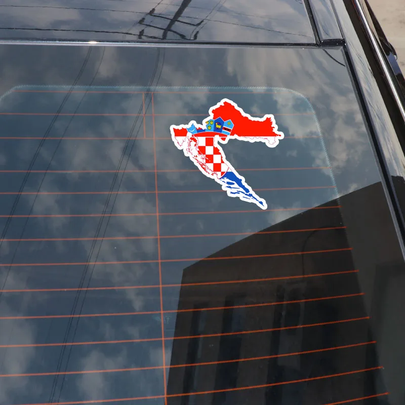 15cmx14cm Creative Croatia flag map Vinyl Car stickers Decals Motorcycle Accessories Car-Window Decorative Goods PVC
15cmx14cm Creative Croatia flag map Vinyl Car stickers Decals Motorcycle Accessories Car-Window Decorative Goods PVC