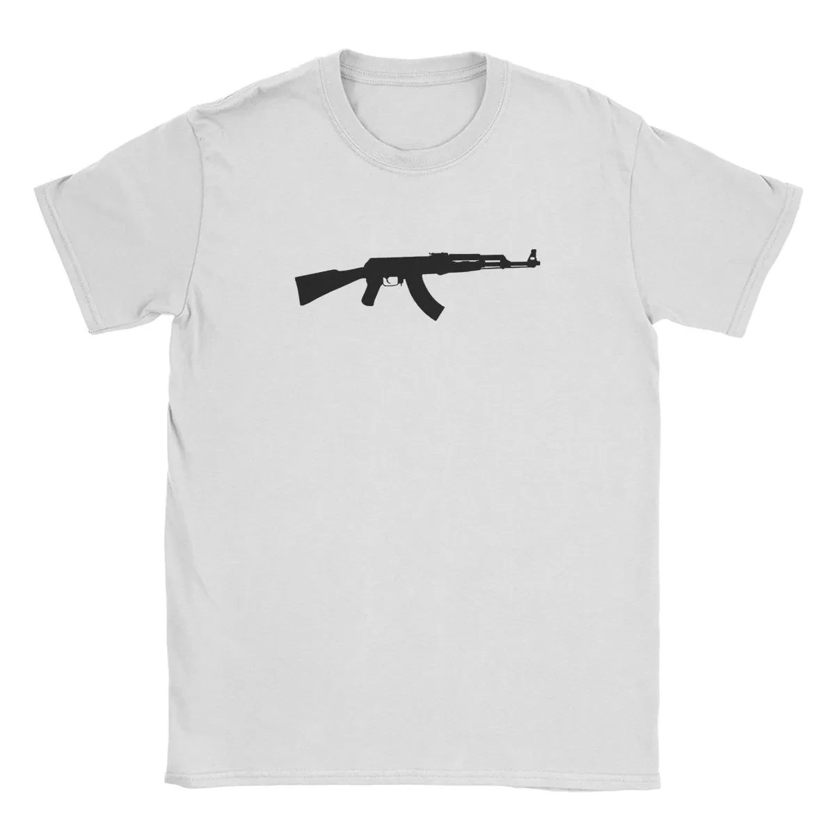 Men T-Shirt Ak 47 Gun Rifle Original Funny Cotton Tee Shirt Short Sleeve T Shirts Crew Neck Clothing Big Size
Men T-Shirt Ak 47 Gun Rifle Original Funny Cotton Tee Shirt Short Sleeve T Shirts Crew Neck Clothing Big Size