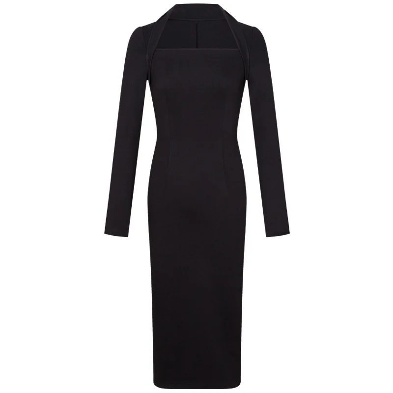 The new 2020 vintage black dress dress Hepburn French dress female senior banquet texture
The new 2020 vintage black dress dress Hepburn French dress female senior banquet texture