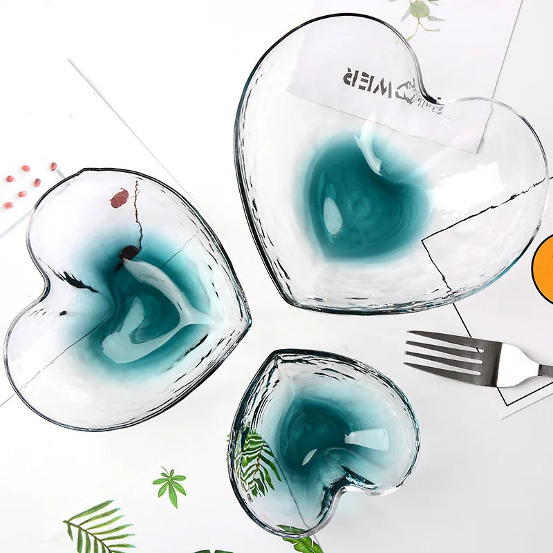 Japanese Colorful Crystal Glass Bowl Cup Heat-Resistant Transparent Heart Fruit Salad Bowl Home Tableware Crafts Gift for Friend
Japanese Colorful Crystal Glass Bowl Cup Heat-Resistant Transparent Heart Fruit Salad Bowl Home Tableware Crafts Gift for Friend
