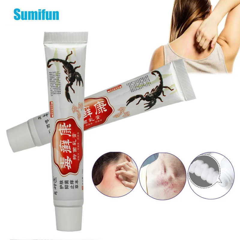 1Pcs 20g Scorpion Venom Antibacterial Antipruritic Cream Anti-itch Psoriasis Dermatitis Eczema Treatment Herbal Medical Plaster
1Pcs 20g Scorpion Venom Antibacterial Antipruritic Cream Anti-itch Psoriasis Dermatitis Eczema Treatment Herbal Medical Plaster