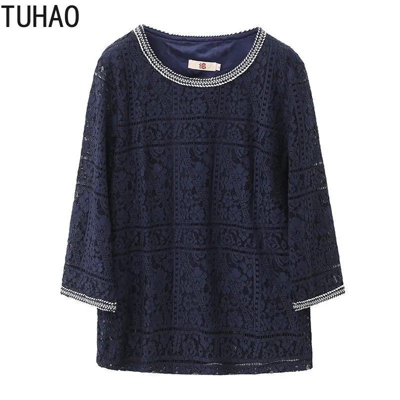 Одежда для мамы TUHAO, для женщин среднего возраста, на весну и лето, 2021, 4XL, 3XL, темно-синяя, большие размеры, женская одежда, размера плюс
Одежда для мамы TUHAO, для женщин среднего возраста, на весну и лето, 2021, 4XL, 3XL, темно-синяя, большие размеры, женская одежда, размера плюс