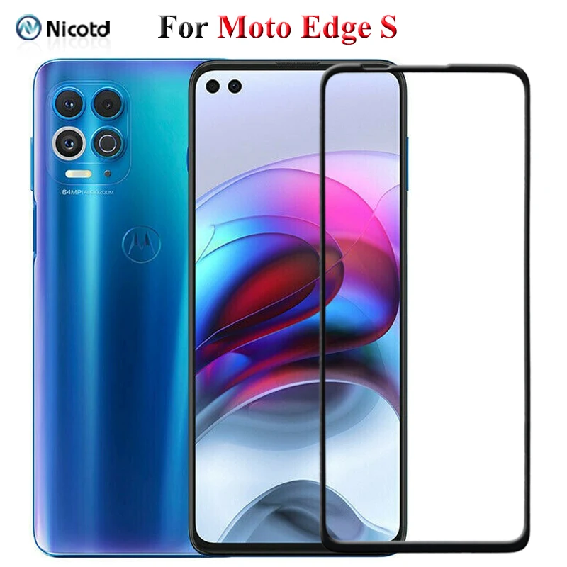 Защитное стекло для экрана Moto Edge S полное покрытие стекло для Moto Edge S твердость 9H Защита от царапин Закаленное стекло пленка
Защитное стекло для экрана Moto Edge S полное покрытие стекло для Moto Edge S твердость 9H Защита от царапин Закаленное стекло пленка