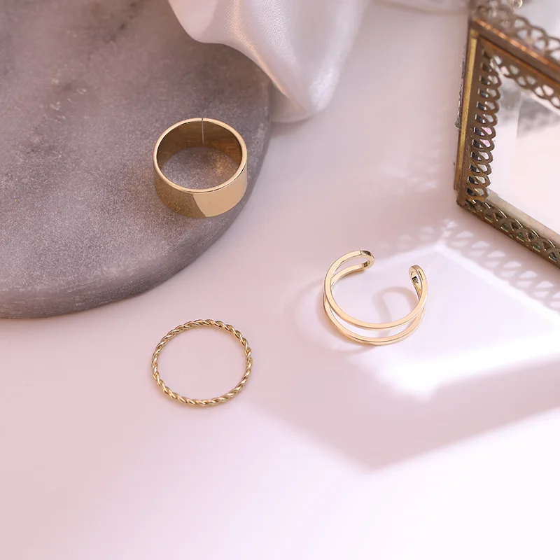 Fashion Simple Retro Geometric Ring Set Ladies Korean Knuckle Jewelry Art Design Punk Ring Trend
Fashion Simple Retro Geometric Ring Set Ladies Korean Knuckle Jewelry Art Design Punk Ring Trend