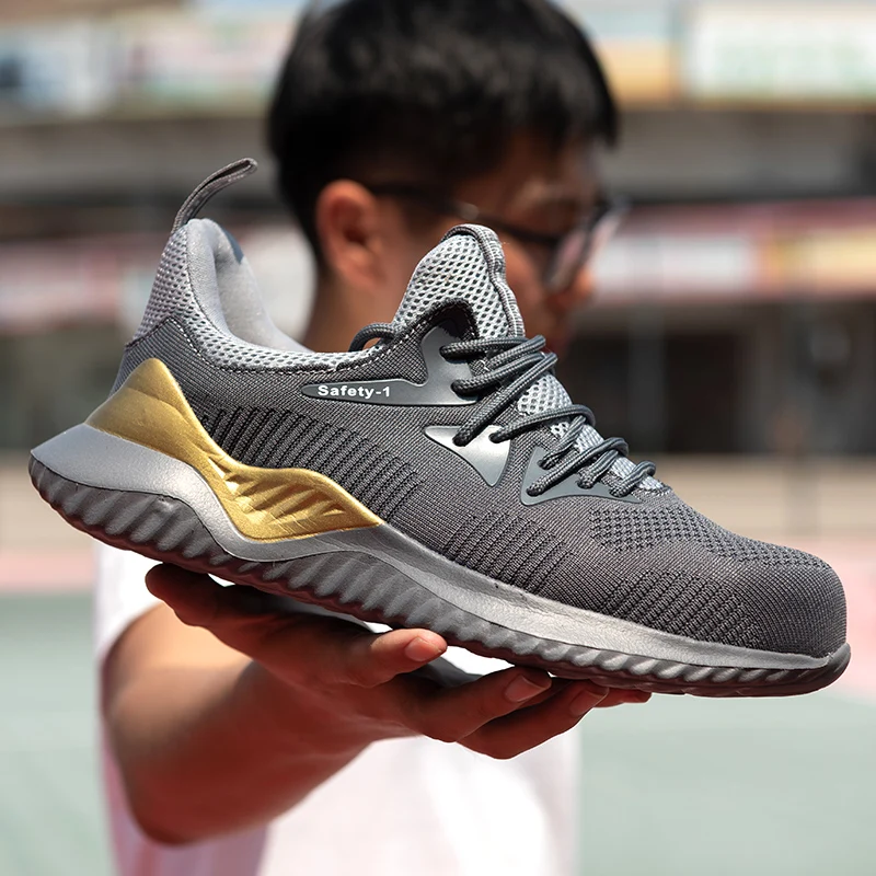Lightweight Work Sneakers Safety Shoes Men Protective Shoes Breathable Work Shoes Puncture-Proof Safety Boots Steel Toe Shoes
Lightweight Work Sneakers Safety Shoes Men Protective Shoes Breathable Work Shoes Puncture-Proof Safety Boots Steel Toe Shoes