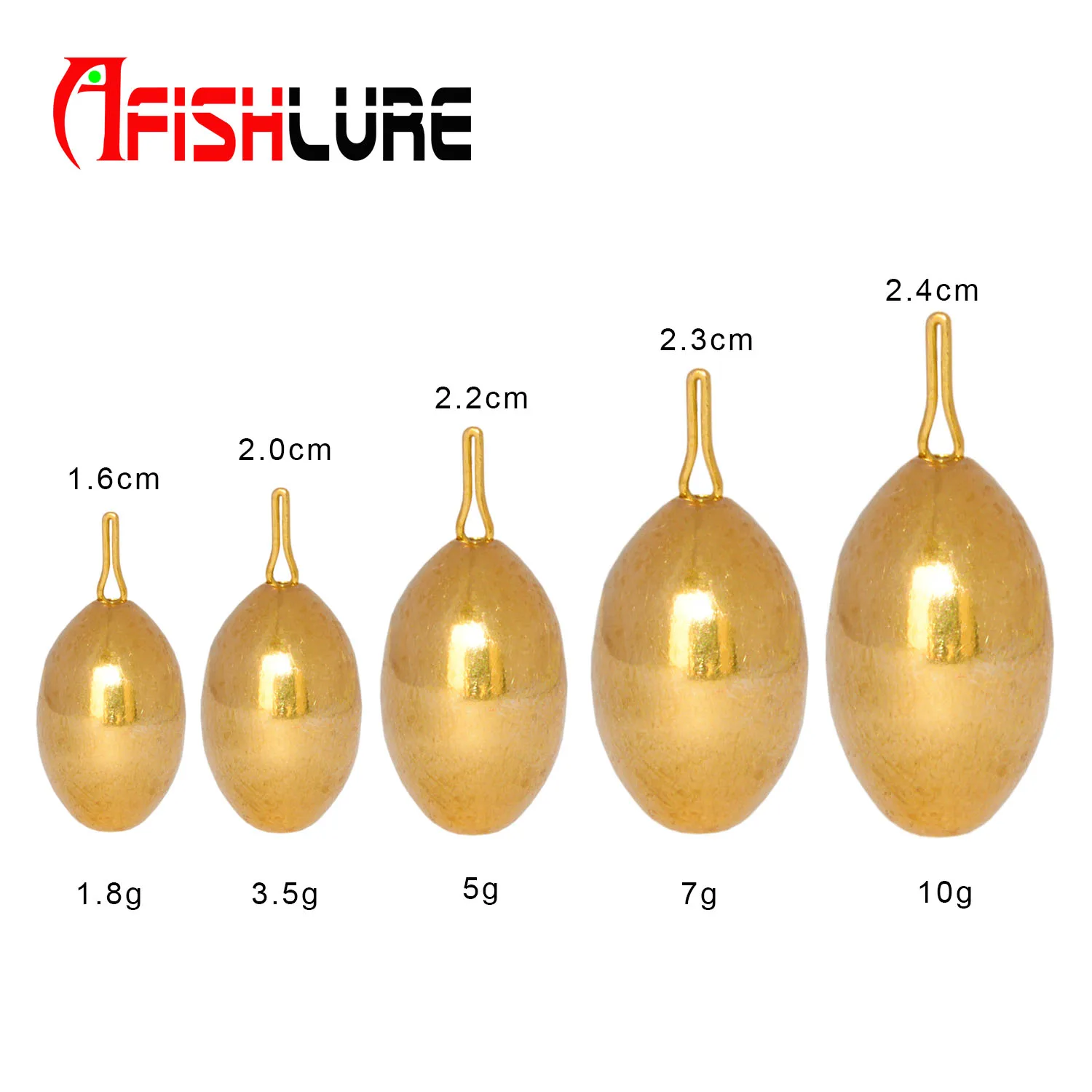 AP04 Copper Bullet Weights Fishing Sinkers Fishing Accessories 1.8g/3.5g/5g/7g/10g Fishing Accessaries Fishing Sinkers
AP04 Copper Bullet Weights Fishing Sinkers Fishing Accessories 1.8g/3.5g/5g/7g/10g Fishing Accessaries Fishing Sinkers