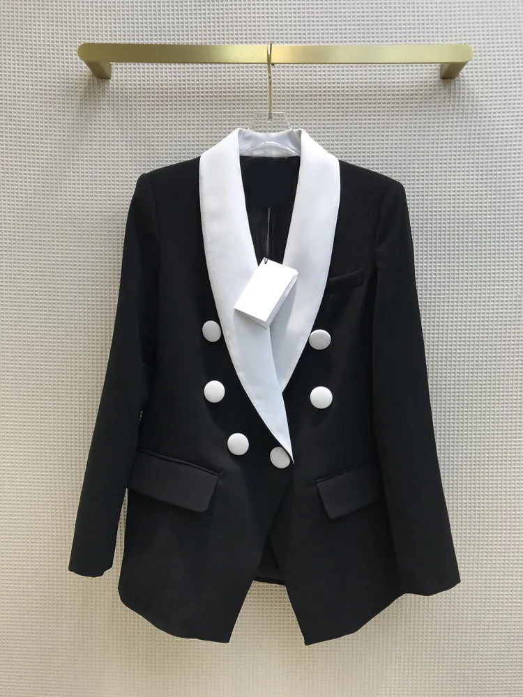 2021 Summer Fashion Office Lady Long Sleeve Double Breasted Business Blazers Women's Spring Jacket 
2021 Summer Fashion Office Lady Long Sleeve Double Breasted Business Blazers Women's Spring Jacket