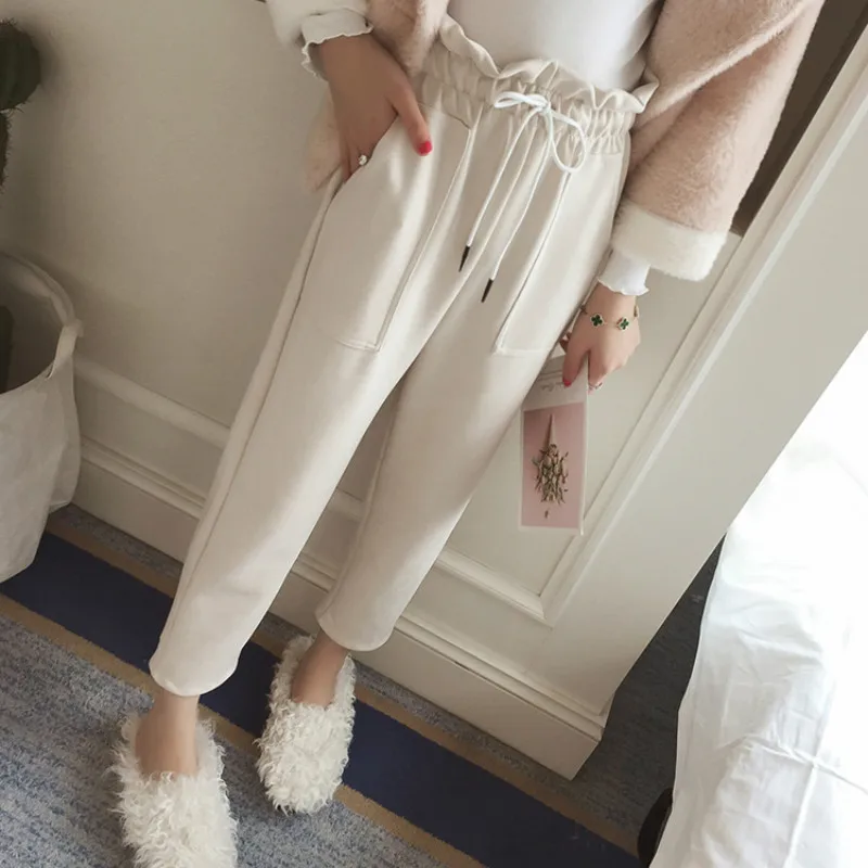 Pants Women Simple High Waist Harajuku Soft All-match Trousers Streetwear Spring Students Loose Elegant Ulzzang Casual Trendy
Pants Women Simple High Waist Harajuku Soft All-match Trousers Streetwear Spring Students Loose Elegant Ulzzang Casual Trendy