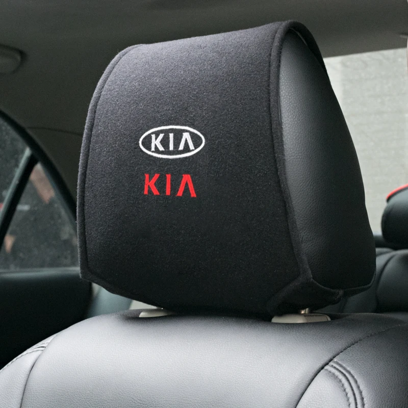 Чехол для подголовника автомобиля KIA sportage ceed аксессуары kia sorento 2017 2018 1 шт.|Вкладыши