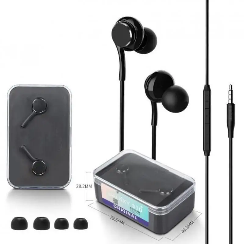 3.5MM In-ear Wired Earphone For AKG S10 Headset With Crystal box Hands-free Stereo Bass Volume Control Headphone For Samsung S10
3.5MM In-ear Wired Earphone For AKG S10 Headset With Crystal box Hands-free Stereo Bass Volume Control Headphone For Samsung S10