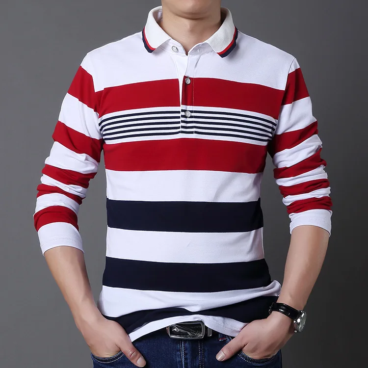 Striped New 2020 Men s Brand Polo Shirt Long Sleeves Casual Spring Autumn Clothes Plus Asian Size M-3XL 4XL 5XL
Striped New 2020 Men s Brand Polo Shirt Long Sleeves Casual Spring Autumn Clothes Plus Asian Size M-3XL 4XL 5XL