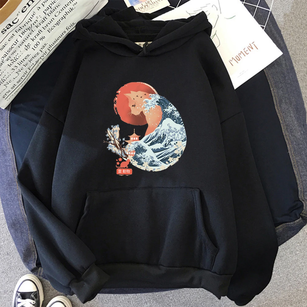 Hoodies The Japanese Cat And The Waves Men's Hoodie Casual High Quality Harajuku Pullover Fashion Brand Sweatshirt Rock Clothing
Hoodies The Japanese Cat And The Waves Men's Hoodie Casual High Quality Harajuku Pullover Fashion Brand Sweatshirt Rock Clothing