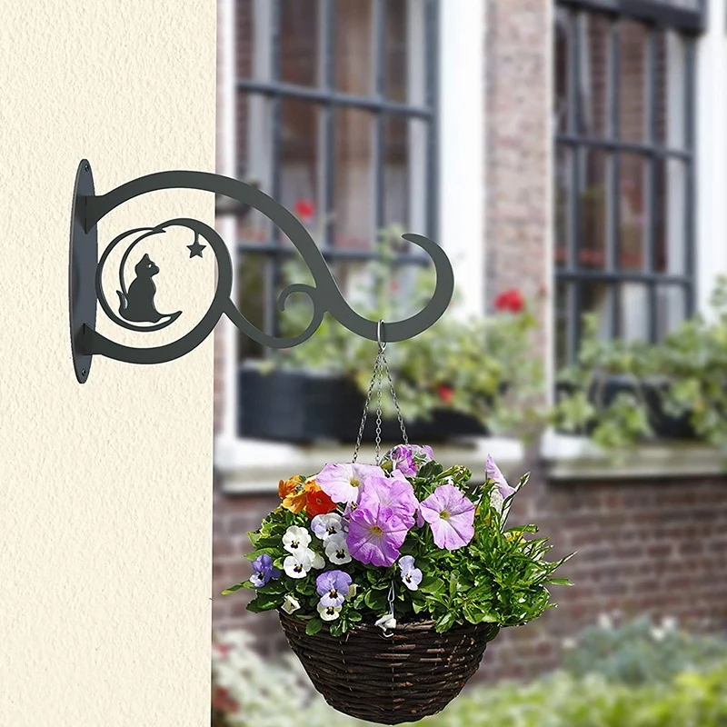 10 Inch Plant Bracket, Decorative Plants Hangers Outdoor, Premium Iron Wall Hooks for Hanging Bird Feeder, Lanterns
10 Inch Plant Bracket, Decorative Plants Hangers Outdoor, Premium Iron Wall Hooks for Hanging Bird Feeder, Lanterns
