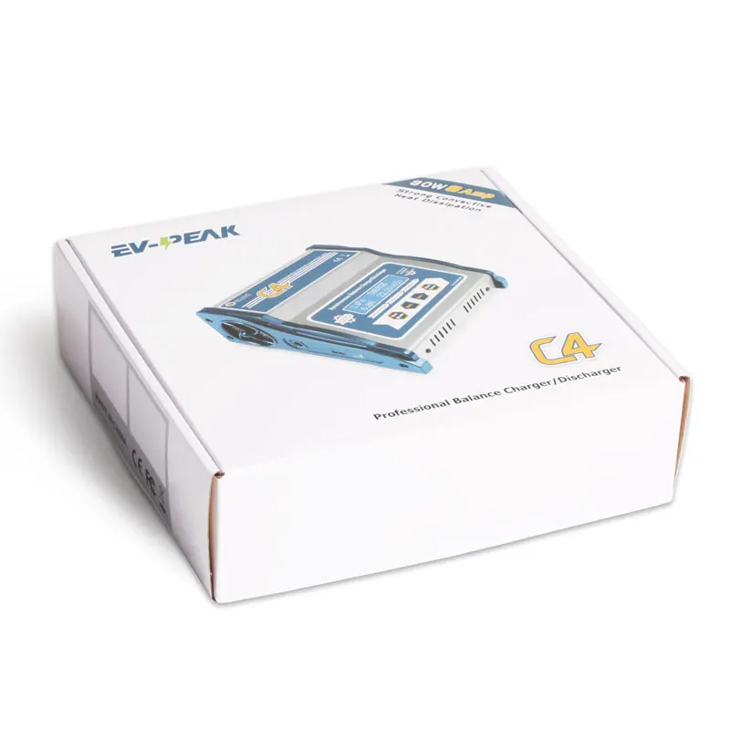 EV-PEAK C4 80W 8A 1-6S Balance Charger With JST_XH Adapter Board For LiPo LiFe NiMH NiCd Battery
EV-PEAK C4 80W 8A 1-6S Balance Charger With JST_XH Adapter Board For LiPo LiFe NiMH NiCd Battery