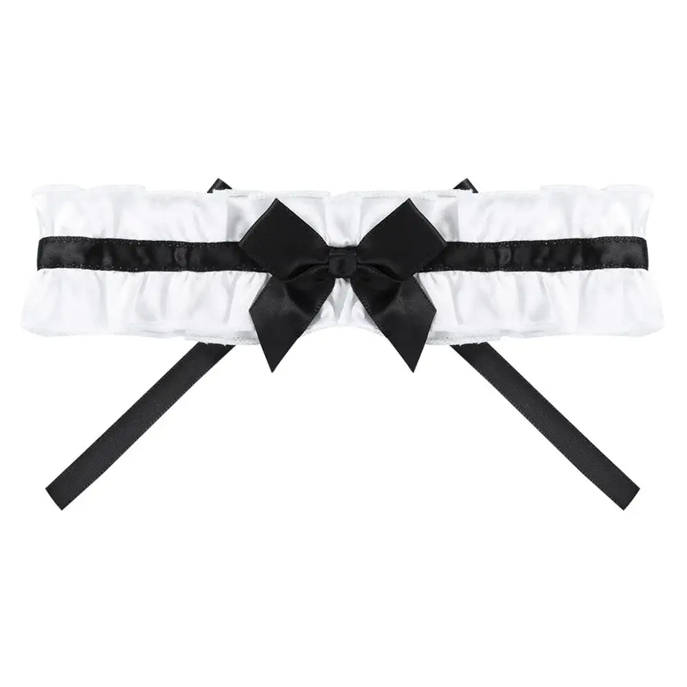 3Pcs Women Wet Look Maid Cosplay Costume Outfit Puff Sleeve Plunging Deep V-neck Crop Top with High Waist Short Skirt & Choker
3Pcs Women Wet Look Maid Cosplay Costume Outfit Puff Sleeve Plunging Deep V-neck Crop Top with High Waist Short Skirt & Choker